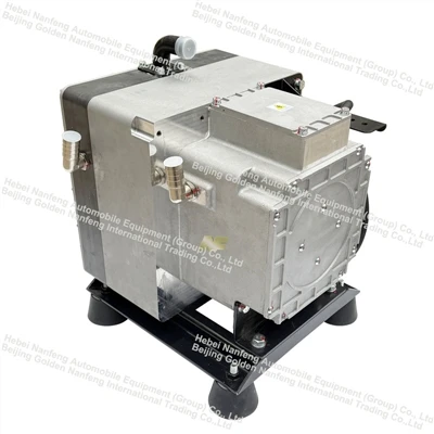 Oil-free scroll air compressor for new energy vehicles